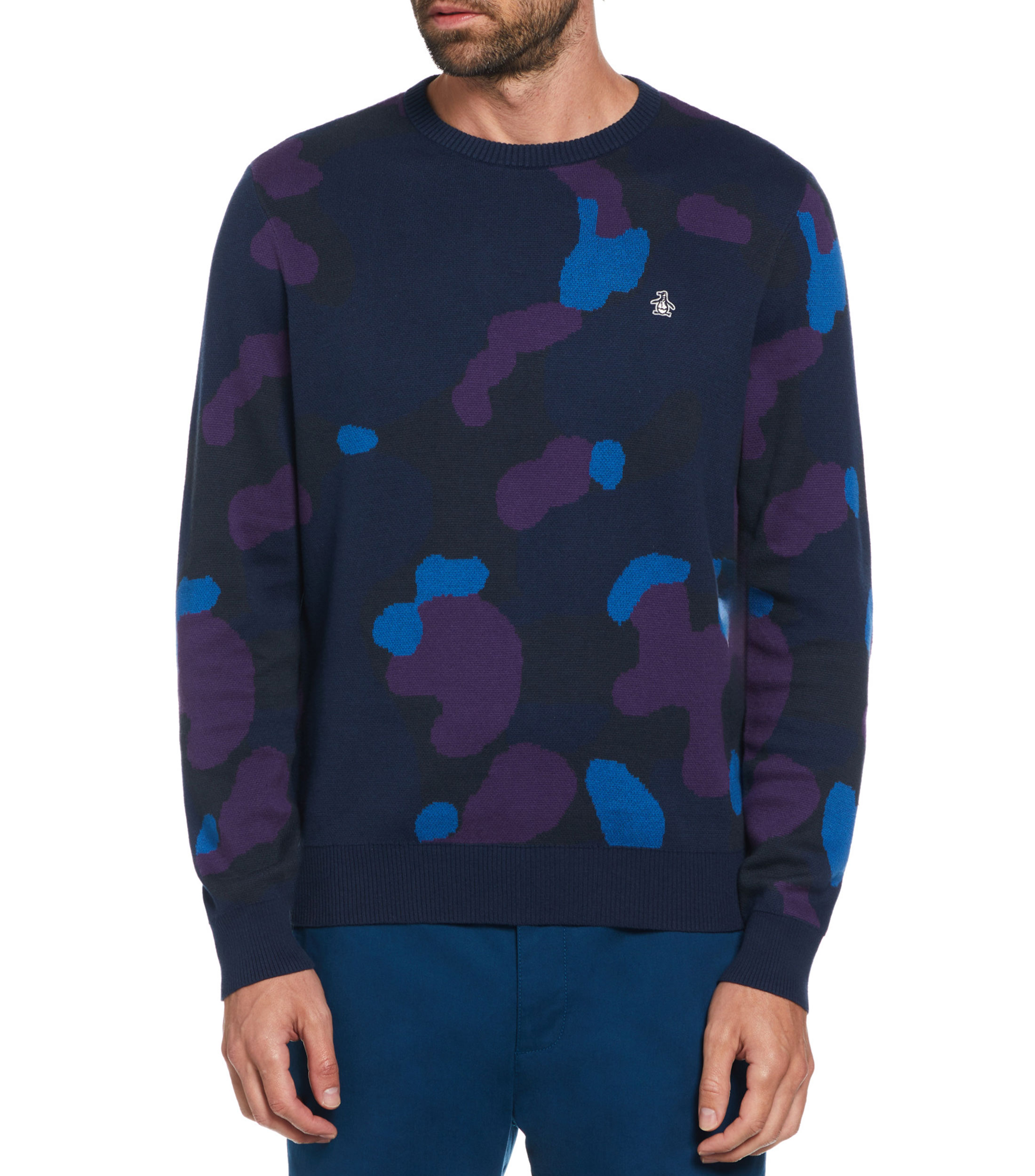Original Penguin Colorblocked Track Jacket Sudadera Para Hombre, Azul, X-Large Original Penguin Chaqueta Deportiva | En Línea